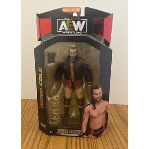 AEW All Elite Wrestling Adam Cole Unrivaled Series Figure Target Exclusive New